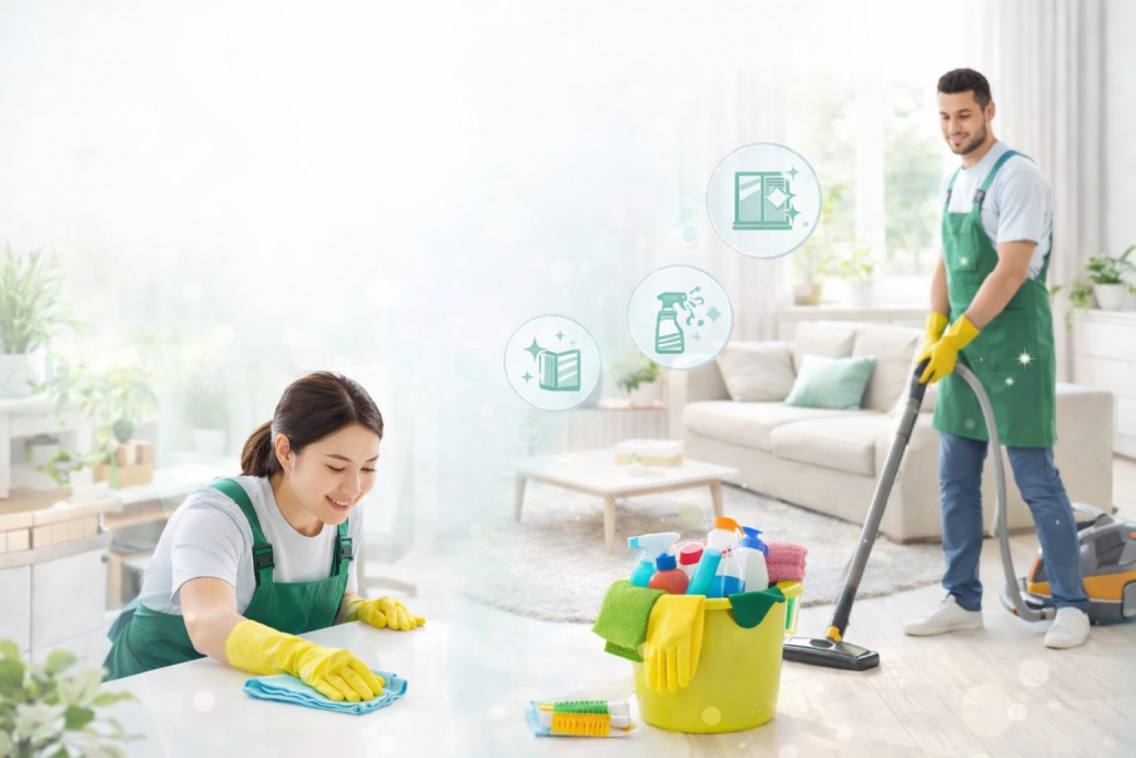 Nhân viên buồng phòng khách sạn